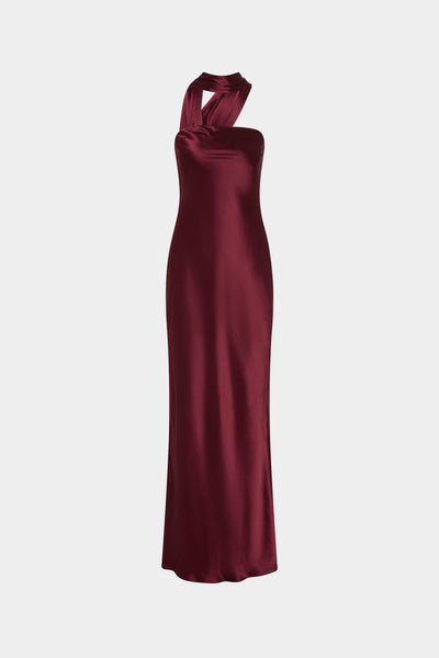 THE LILIA SATIN DRESS  MISHA