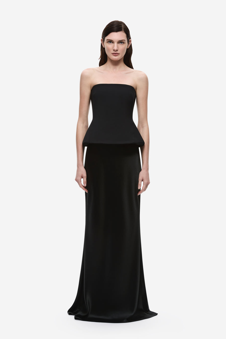 THE PADDED SATIN GOWN