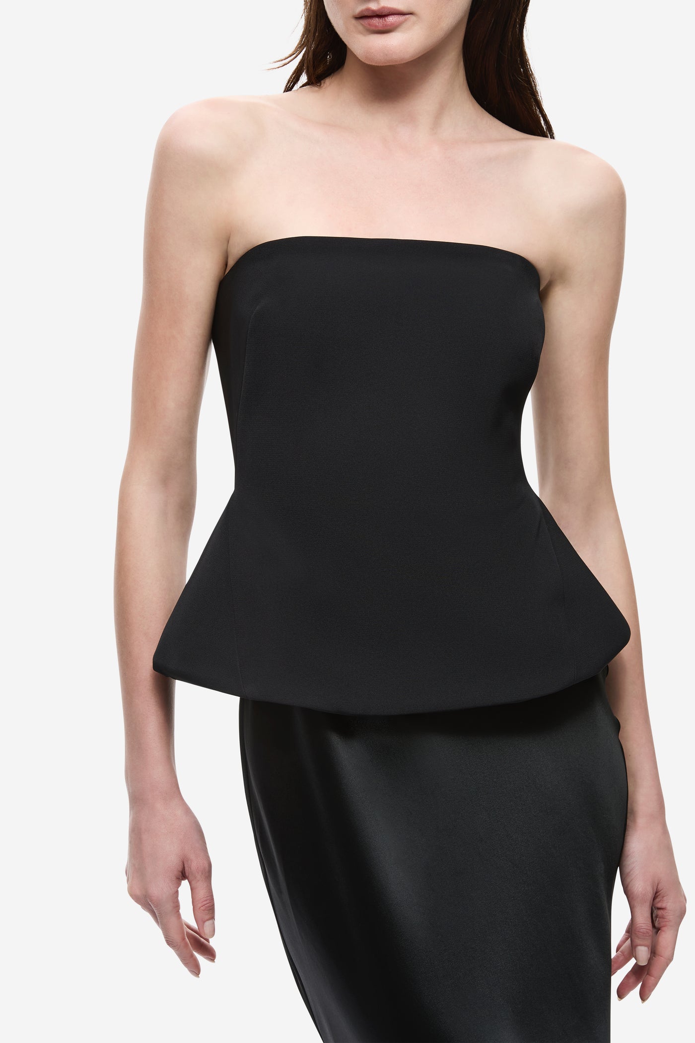 THE PADDED SATIN GOWN