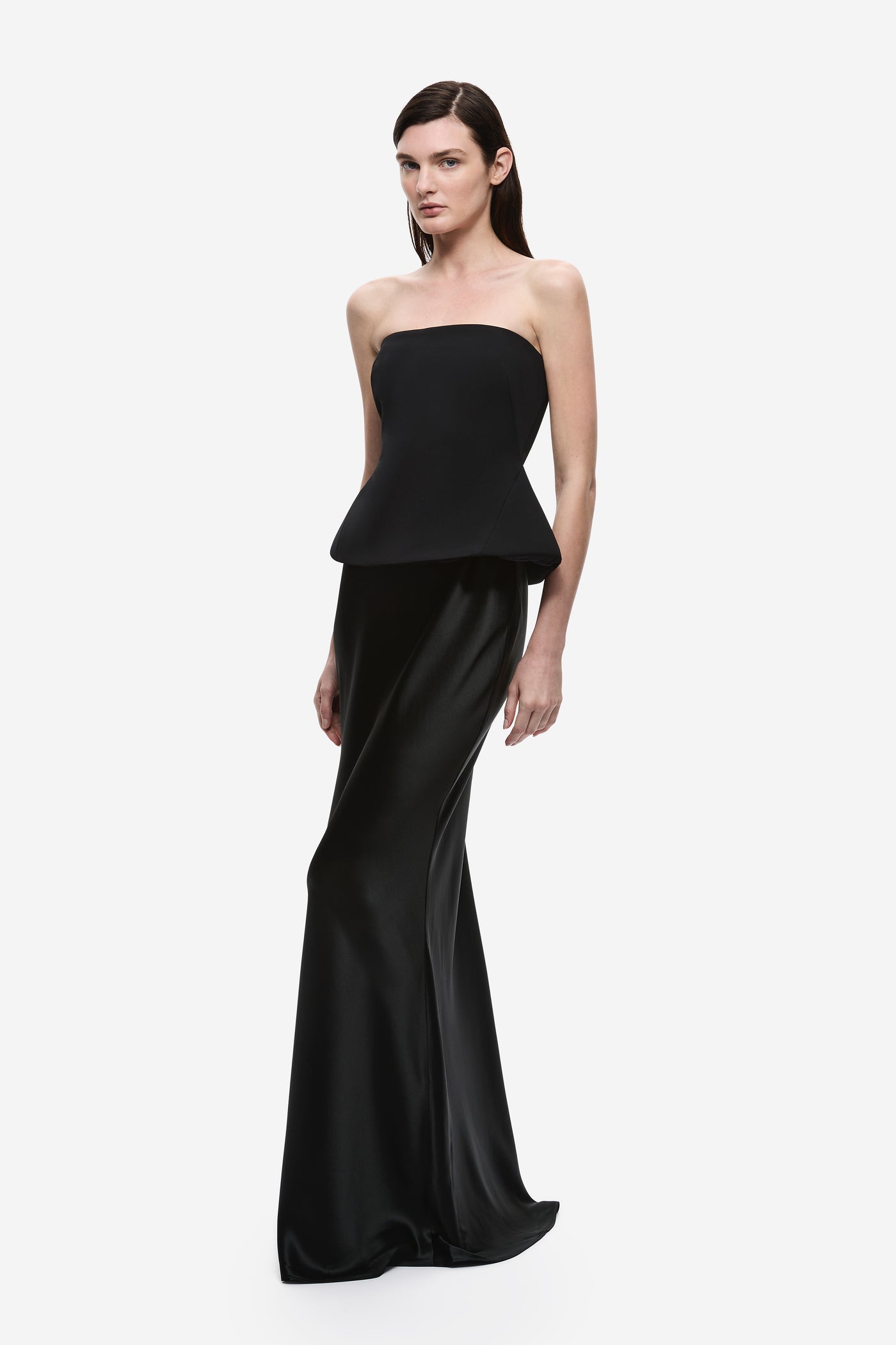 THE PADDED SATIN GOWN
