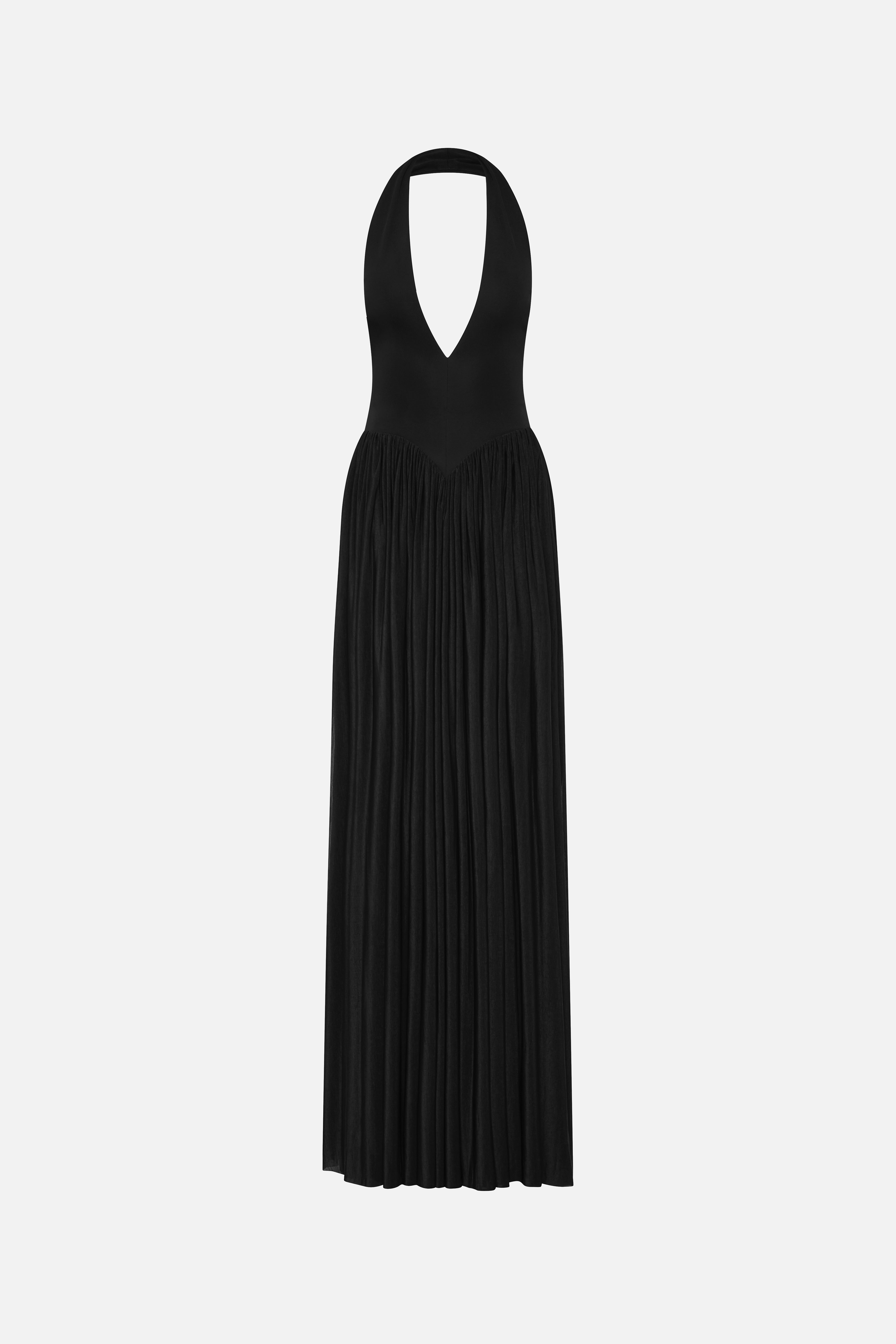 MISHA The Ophelia Jersey Dress in Black