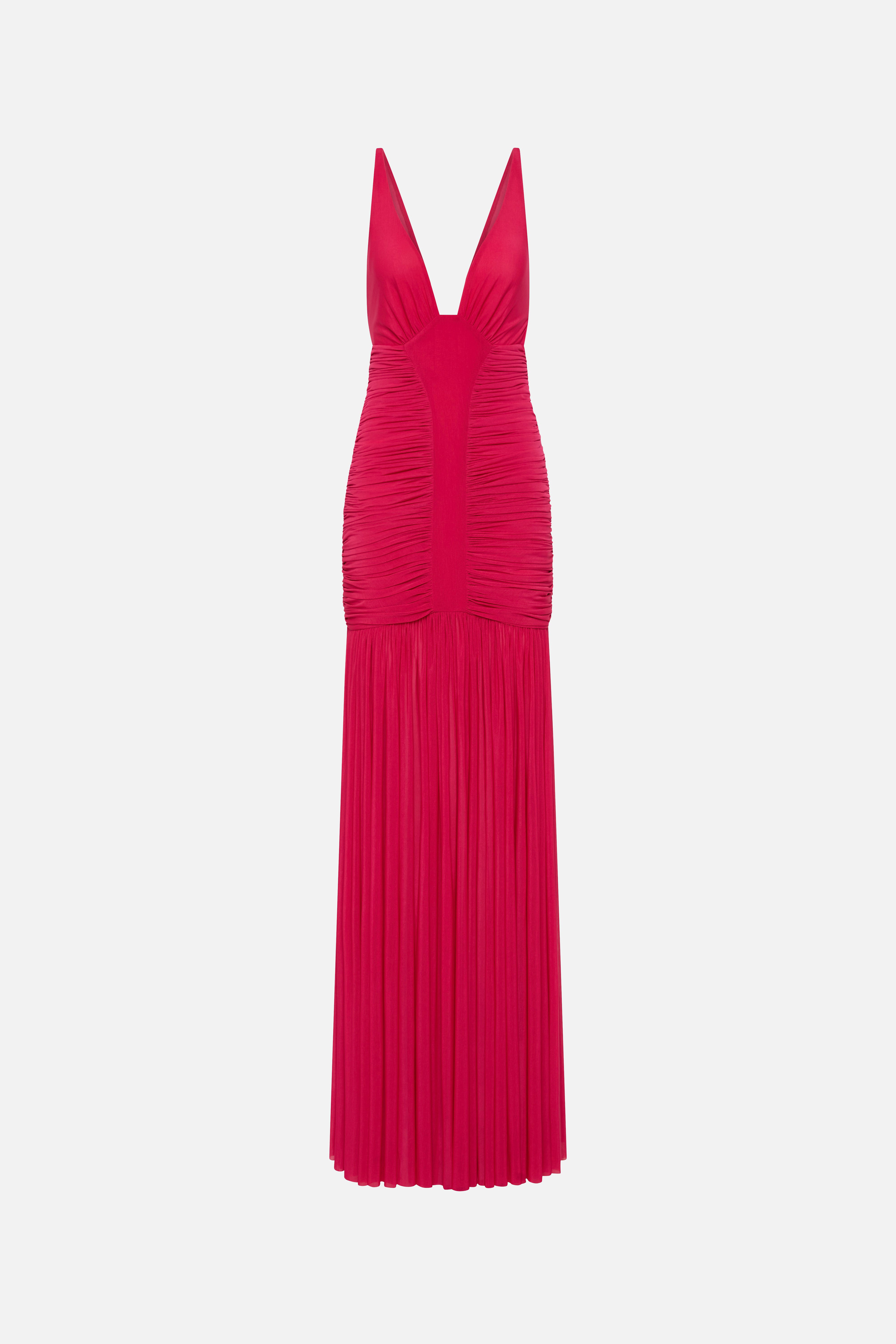 THE INFERNO JERSEY DRESS  MISHA