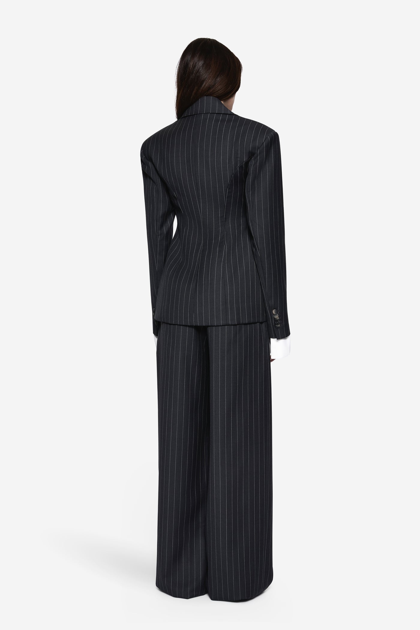 PINSTRIPE WOOL BLAZER