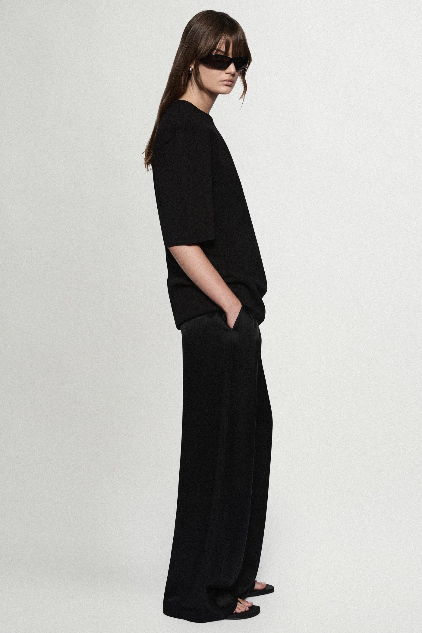 KNIT OVERSIZED TEE