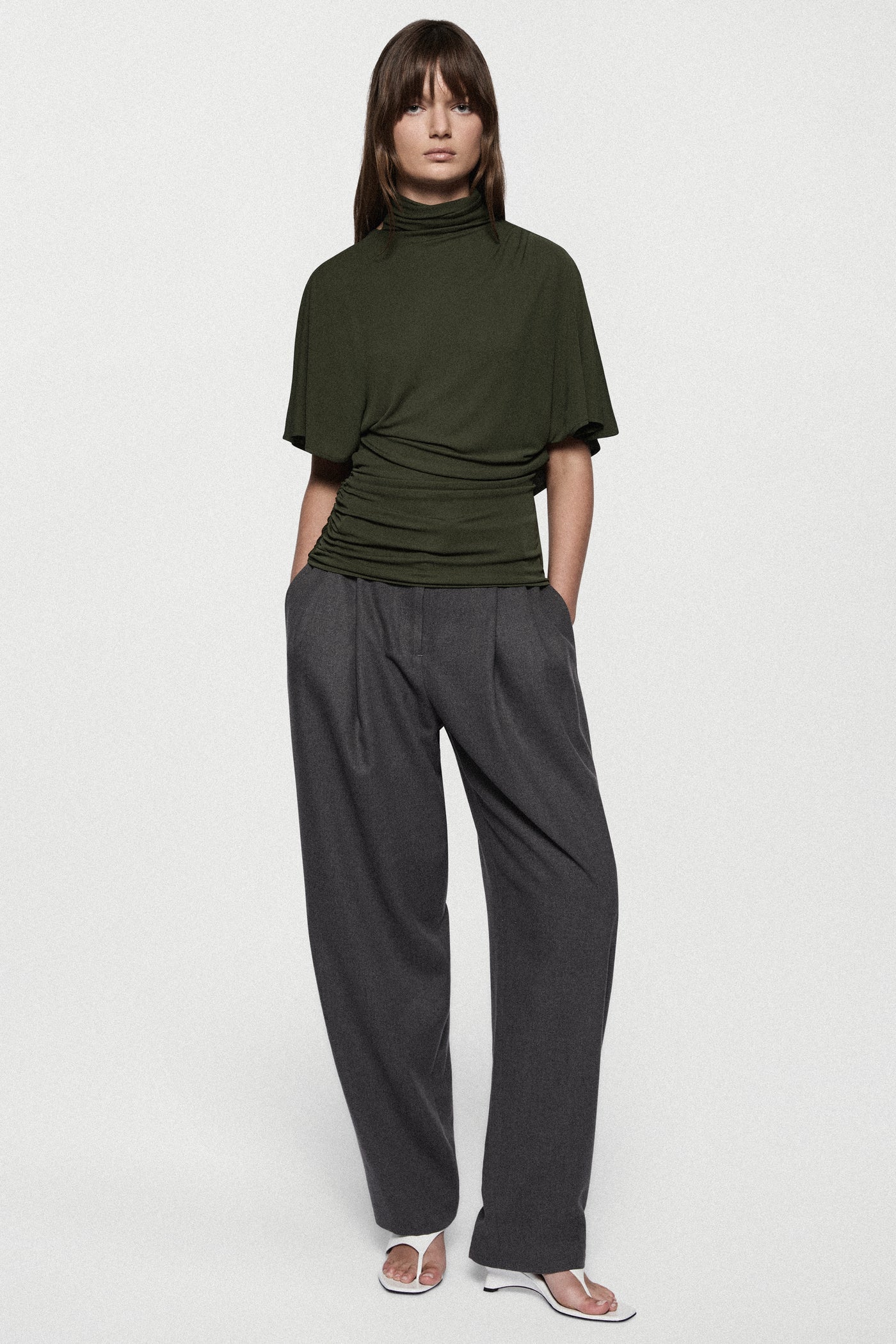 CAPE JERSEY TOP