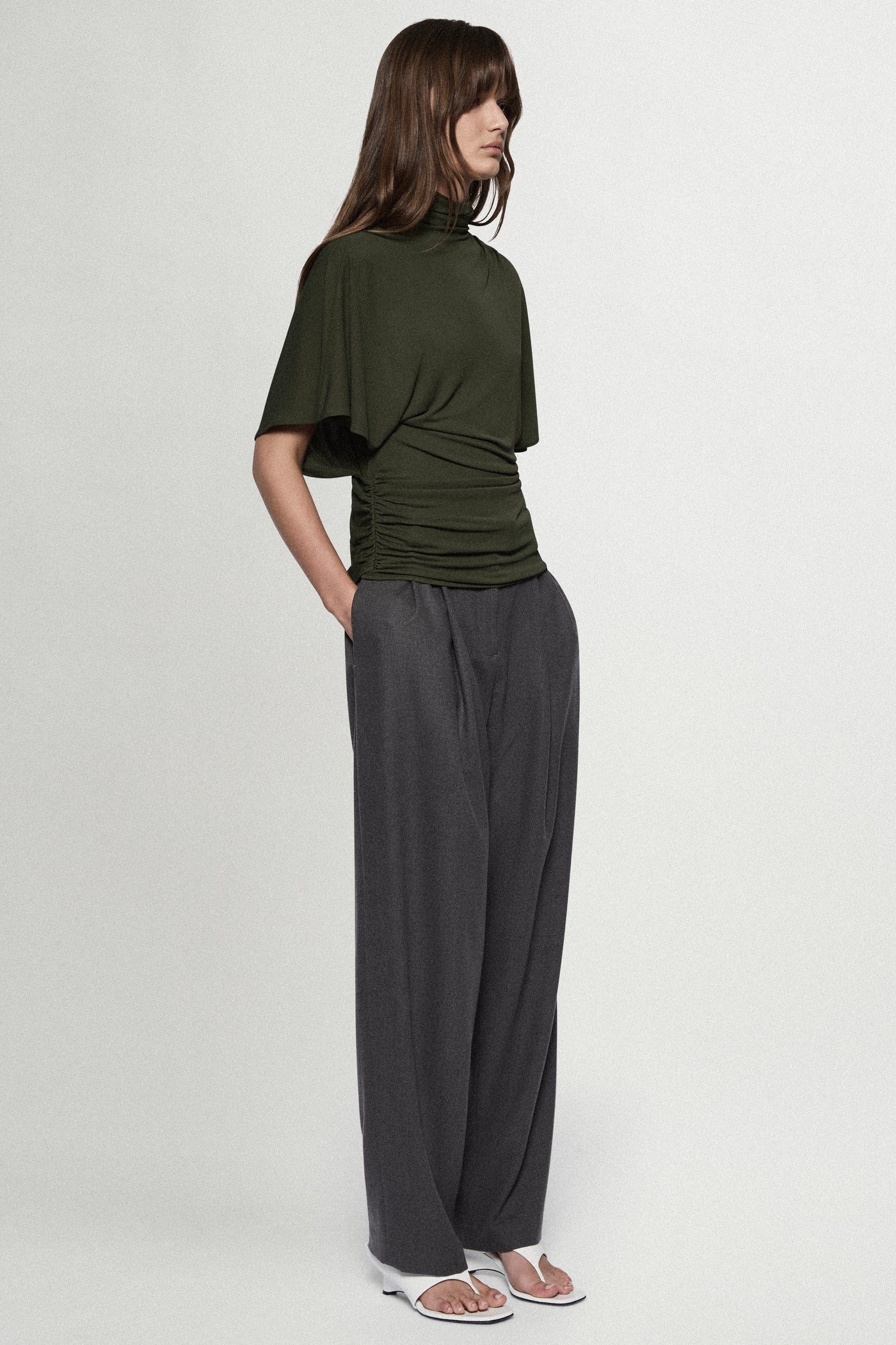 CAPE JERSEY TOP