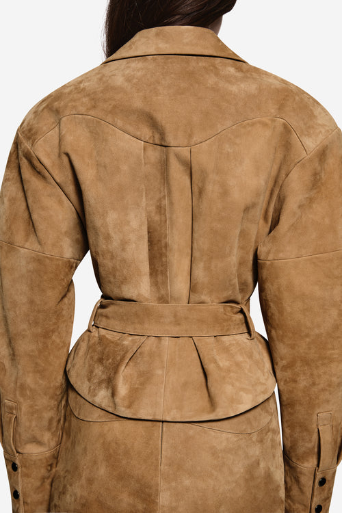 SUEDE LEATHER JACKET