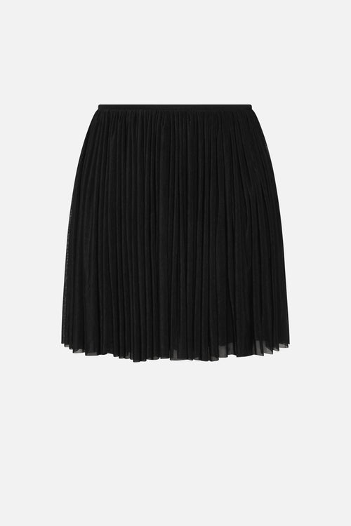 THE BREEZE GATHERED JERSEY MINI SKIRT