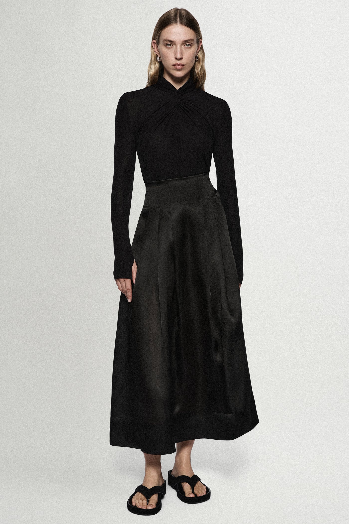 TWIST JERSEY TOP