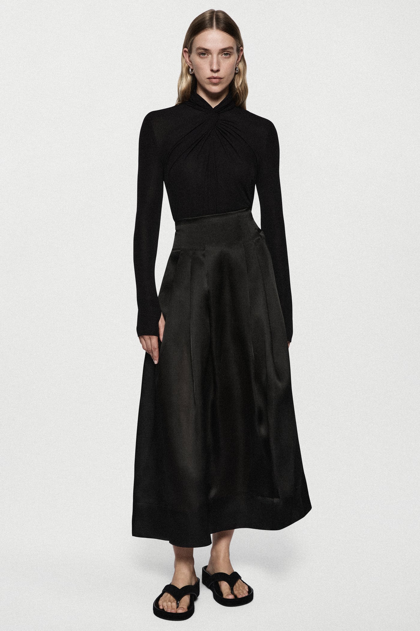 TWIST JERSEY TOP