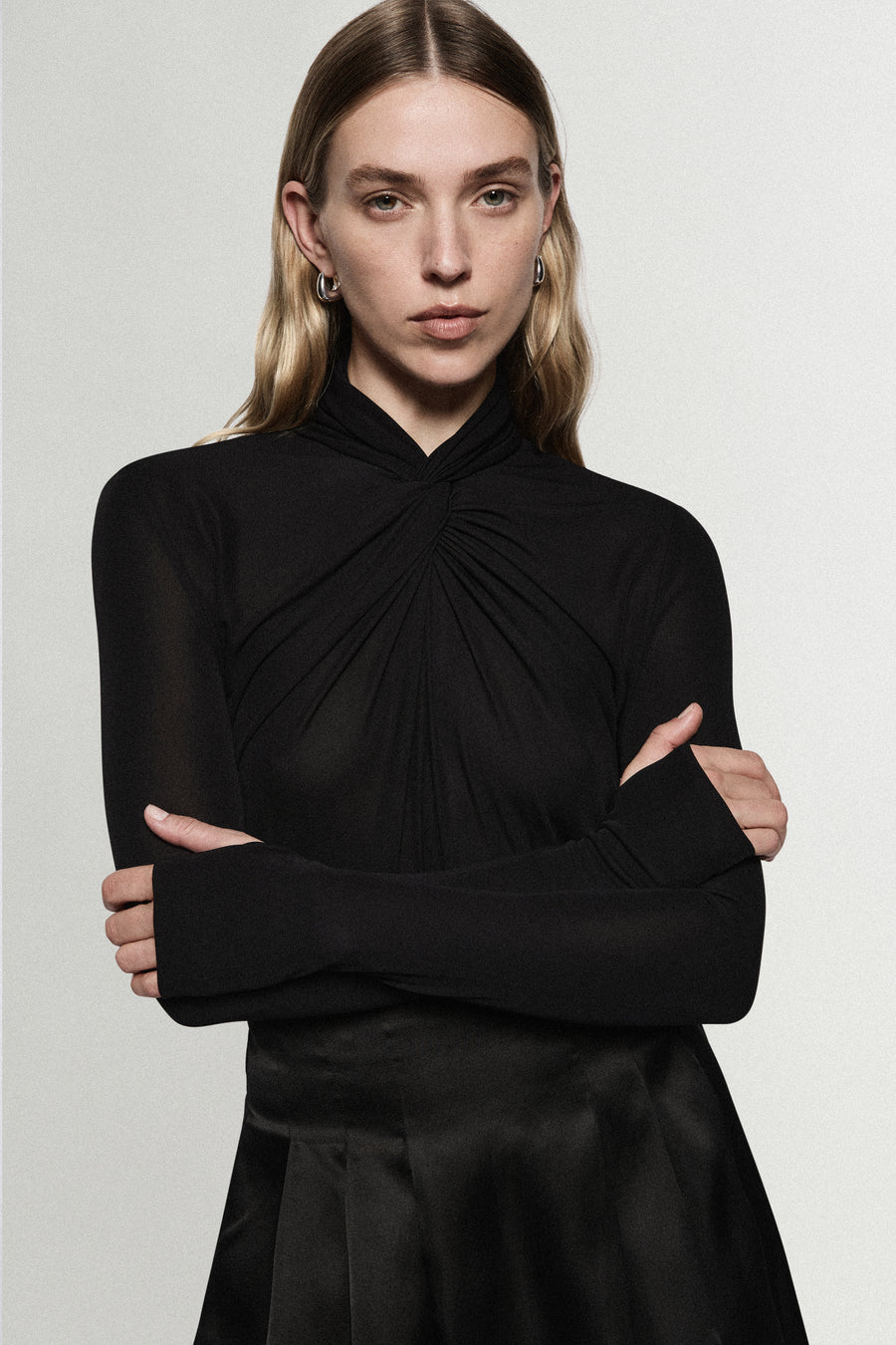 TWIST JERSEY TOP