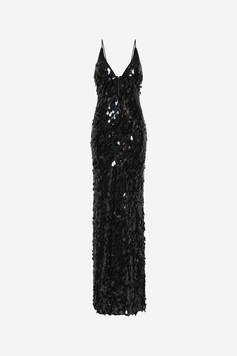 MISHA | The Sapphire Sequin Dress
