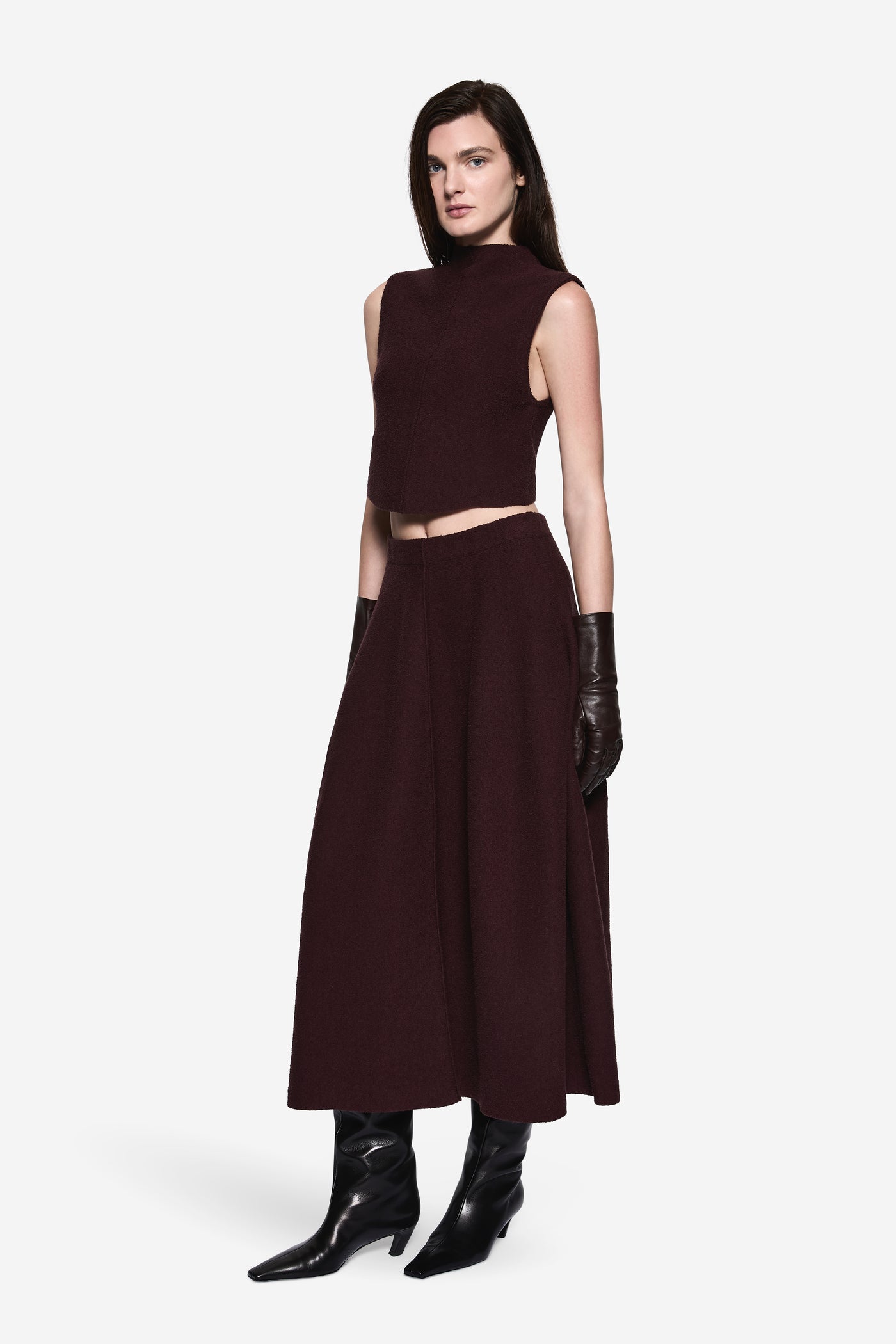 BOUCLE SKIRT