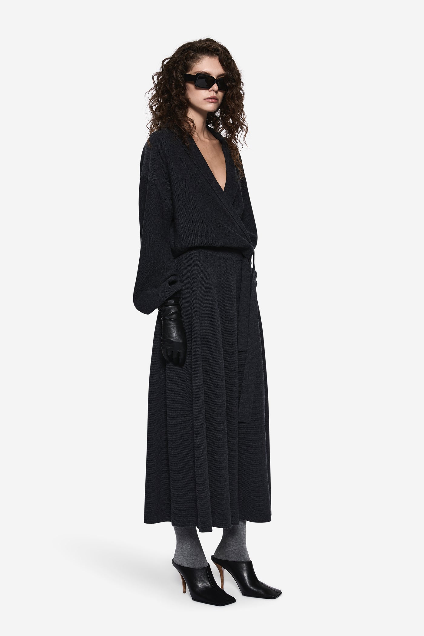 MERINO A-LINE SKIRT