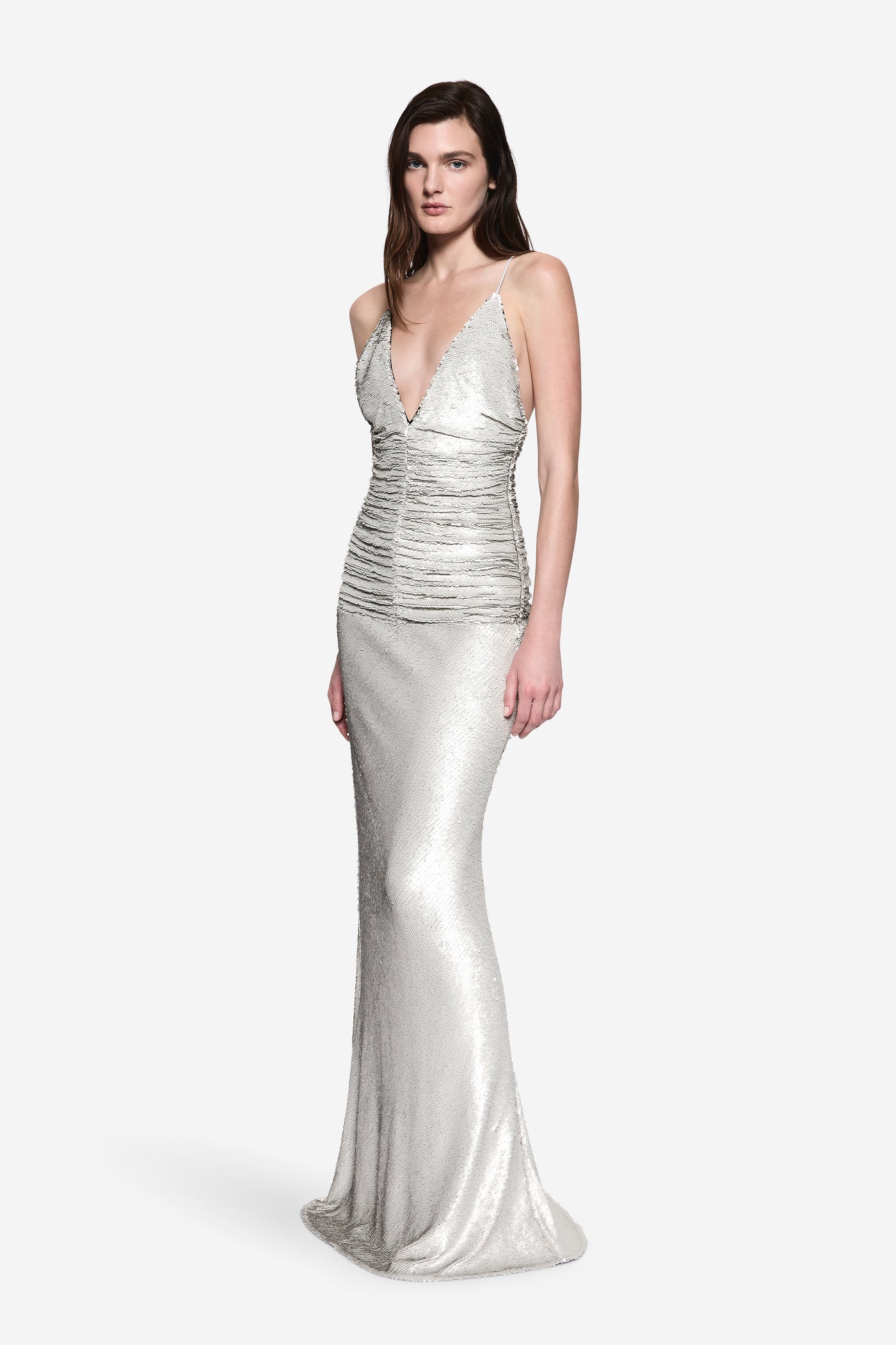 MAGNETITE SEQUIN DRESS