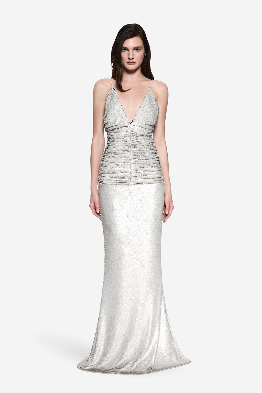 MAGNETITE SEQUIN DRESS