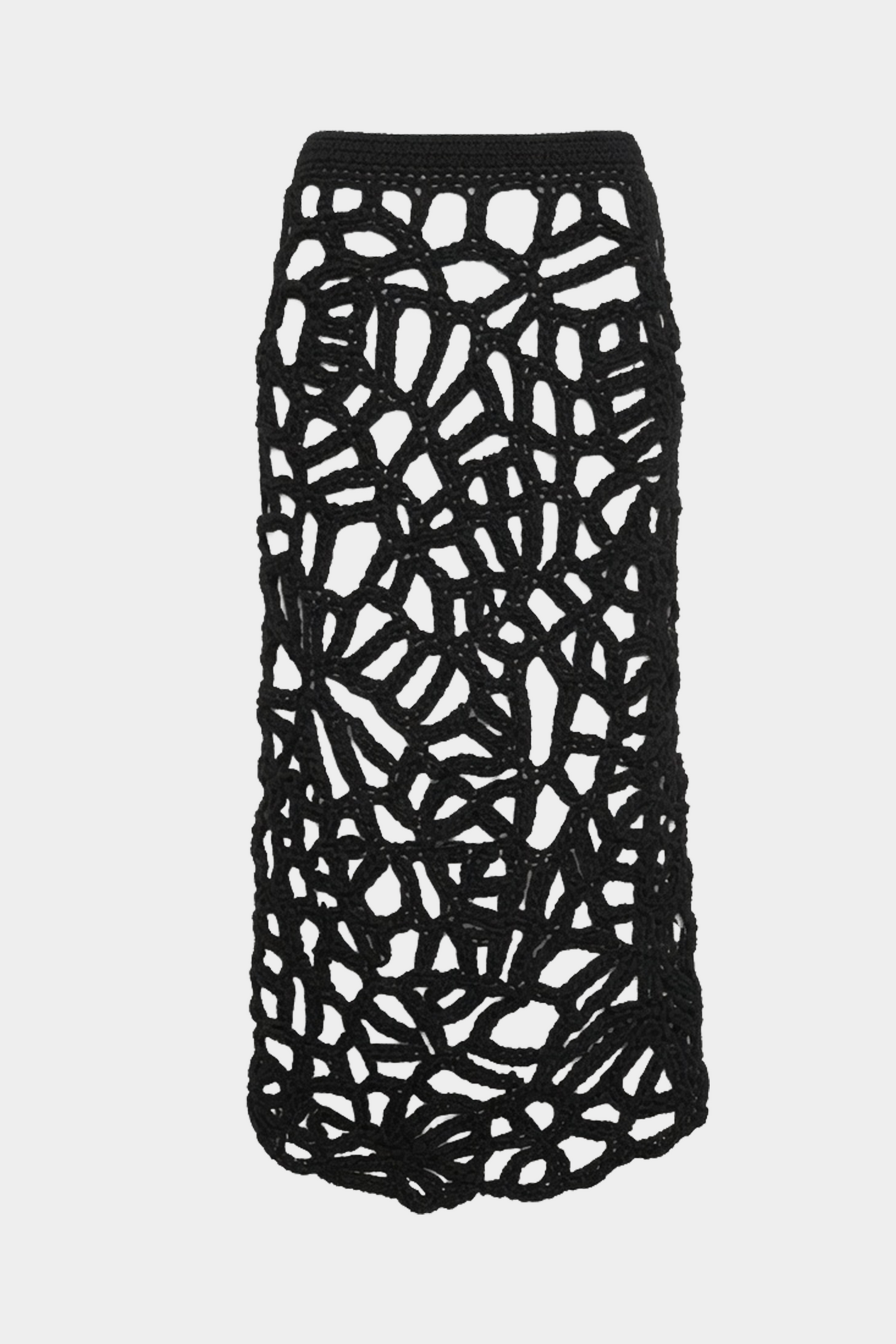 HAND WOVEN CROCHET SKIRT