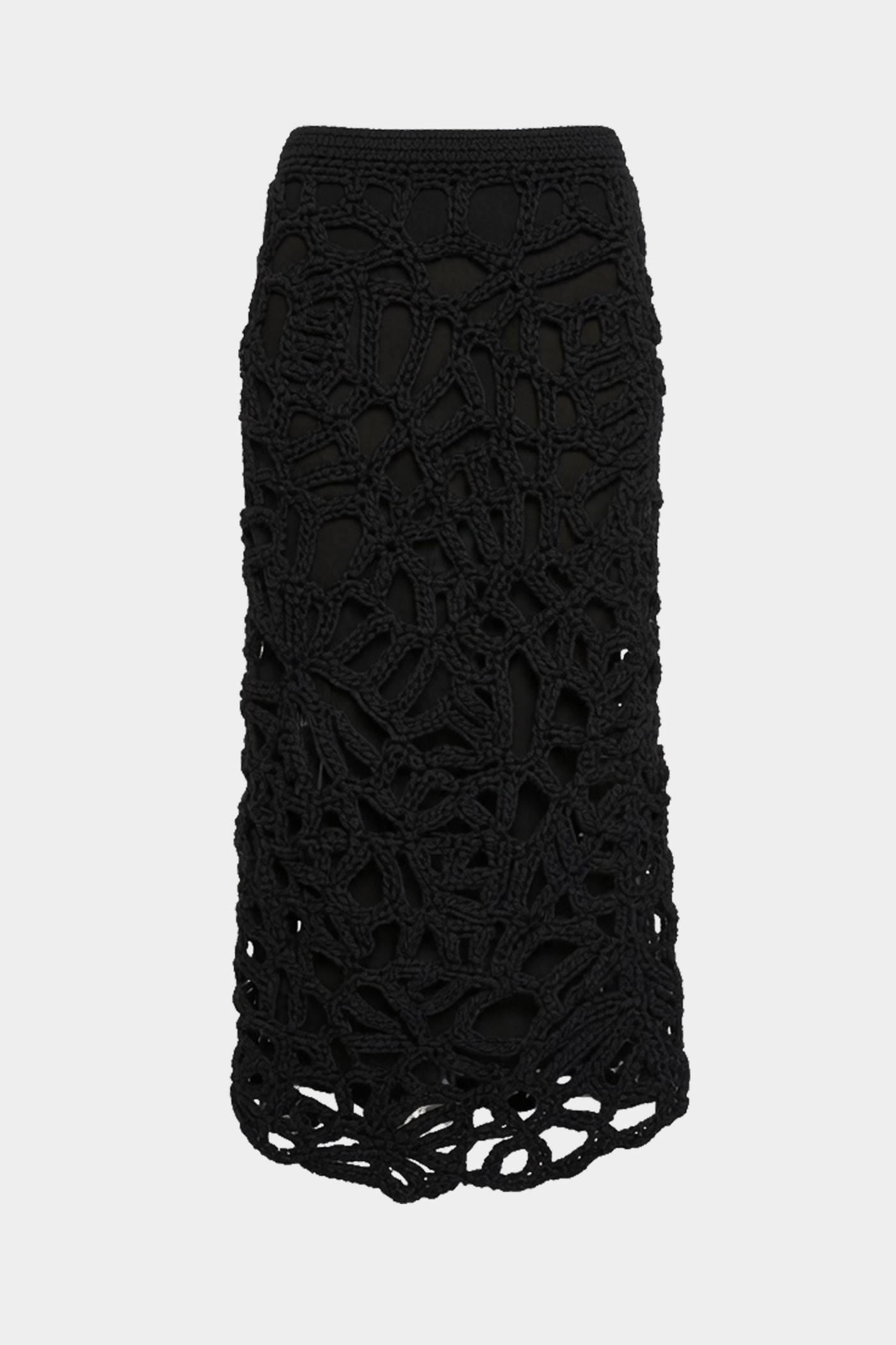HAND WOVEN CROCHET SKIRT