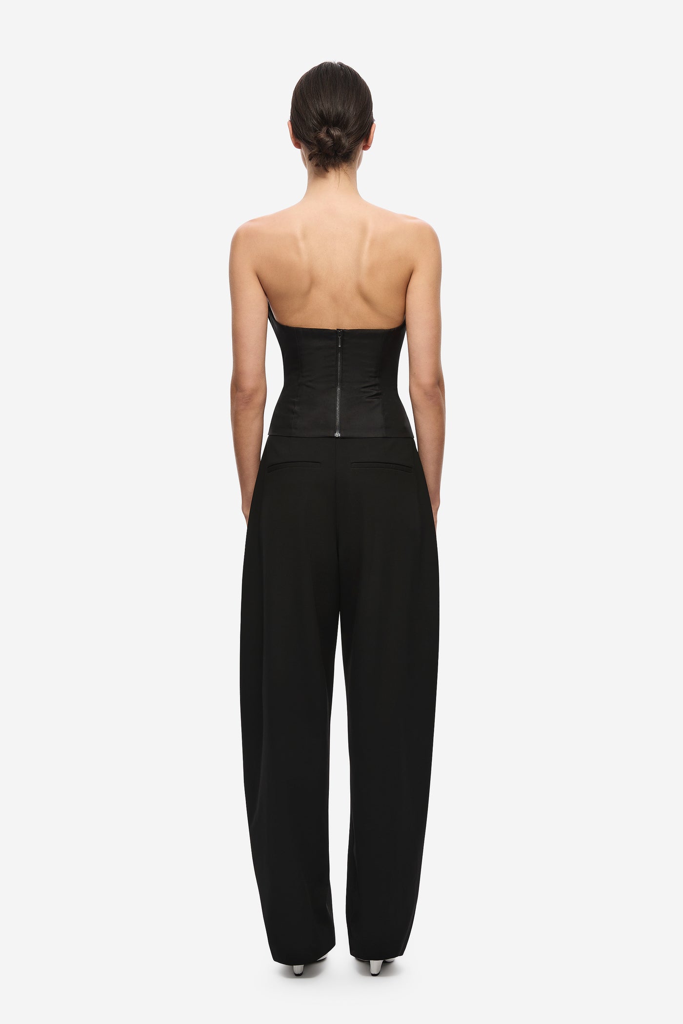 THE VOLTA SILK BUSTIER