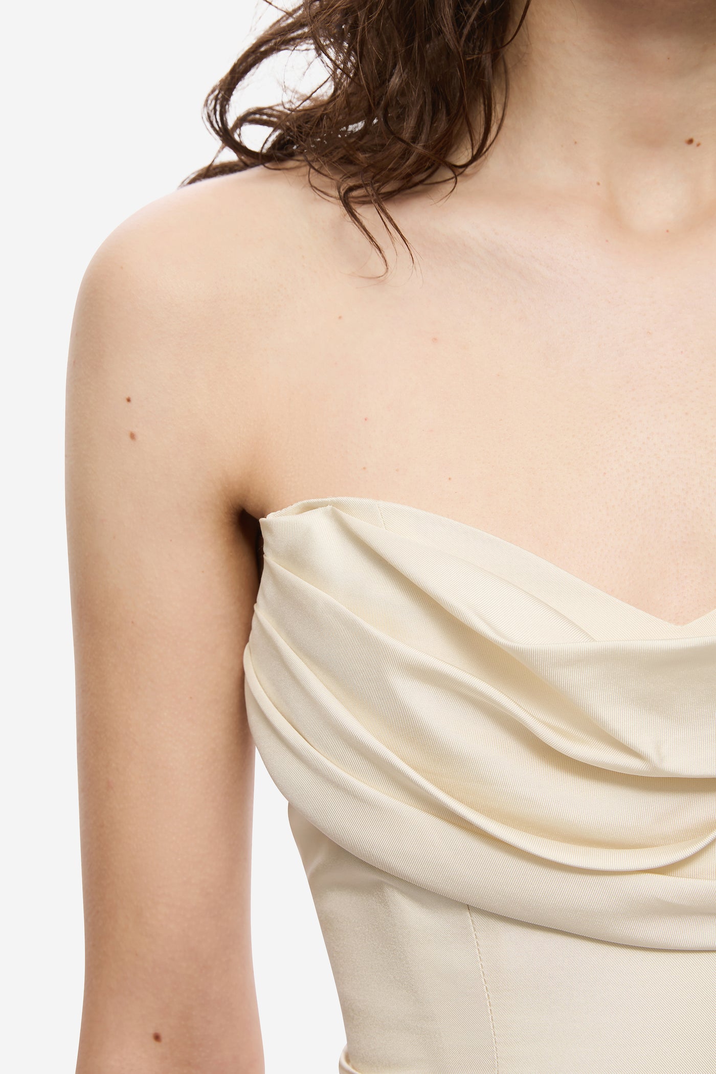 THE VOLTA SILK BUSTIER