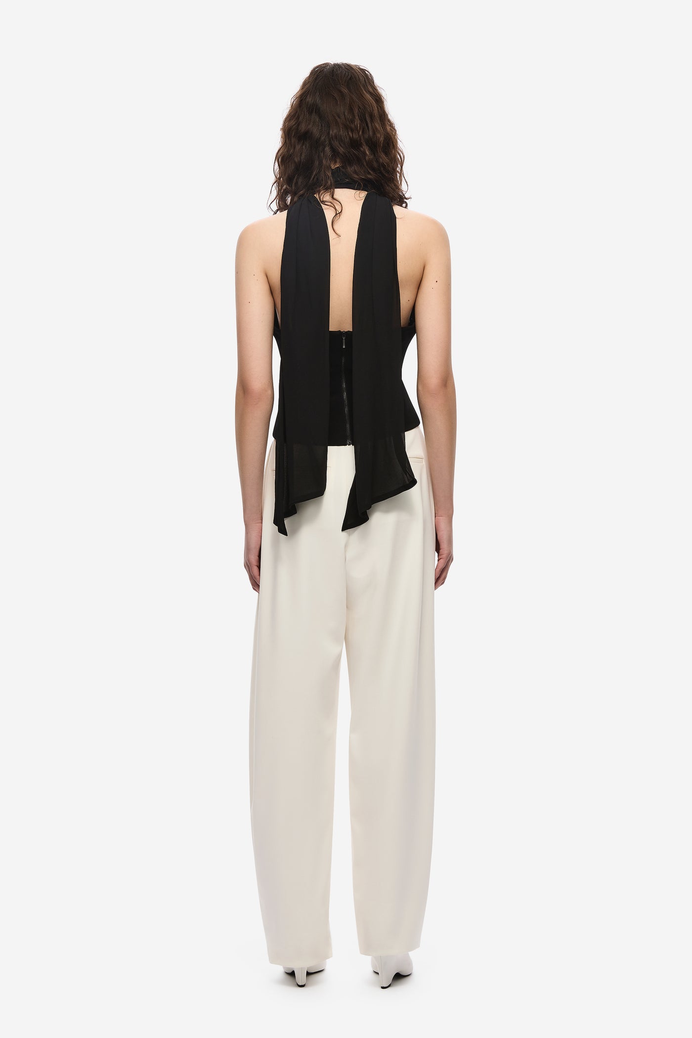 THE CAPEZZA SILK TOP