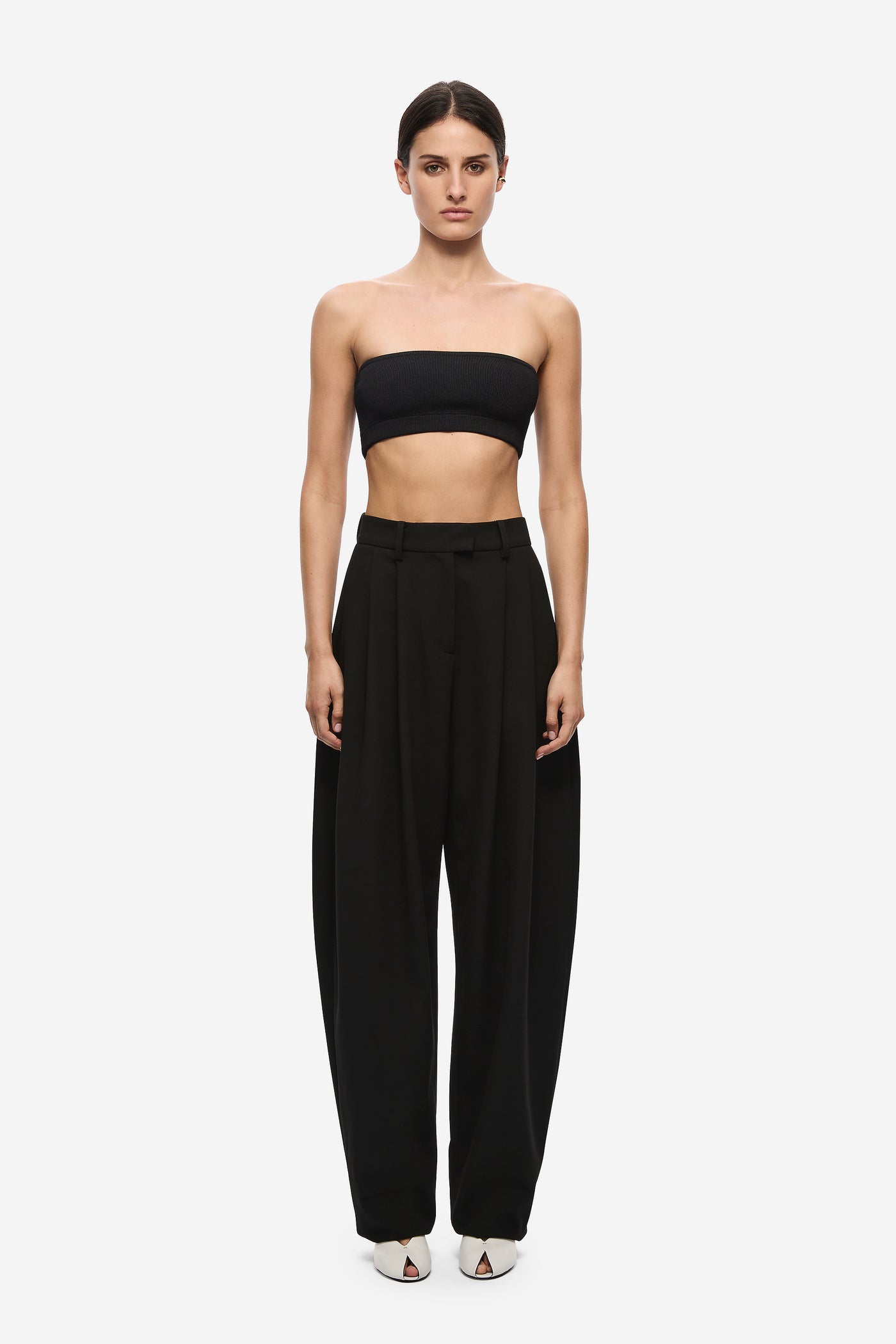 THE COMPACT KNIT BANDEAU TOP