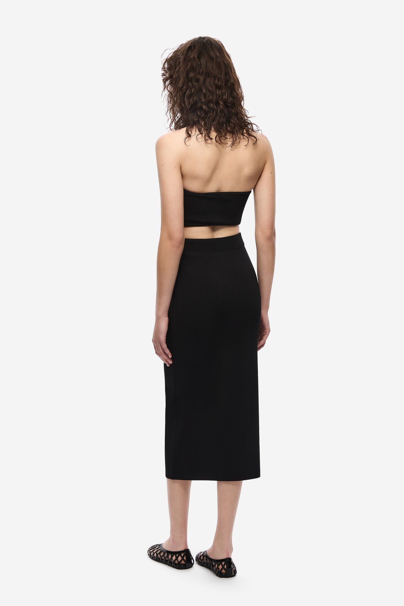 THE COMPACT KNIT COLUMN SKIRT