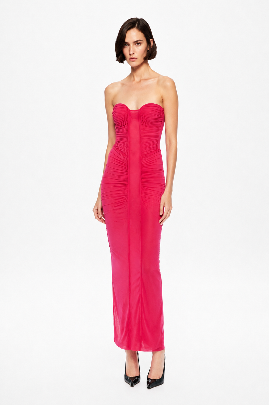 THE TOTEM STOCKING JERSEY MIDI DRESS